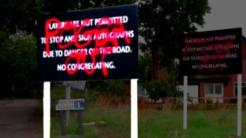 La pintada contra Pogba en