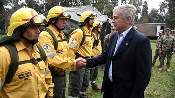 Movilizan a 197 brigadistas argentinos