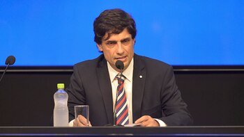 El ministro de Economía, Hernán