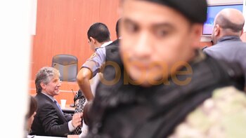 Amado Boudou en la sala