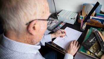 El creativo asegura que creció