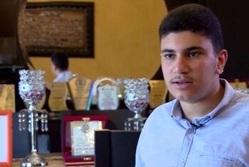 Ismail Ajjawi viajó desde Líbano