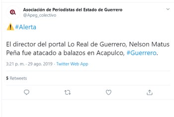 En redes sociales se hizo