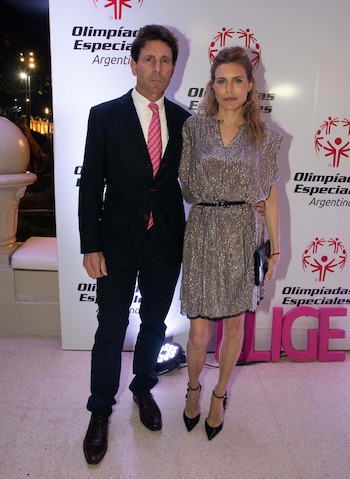 Julieta Kemble y su marido Justo Saavedra