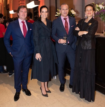 Leopoldo Montes, María victoria Diez, Javier Iturrioz y Celina Otero Monsegur