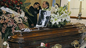 Gustavo Cerati fue velado en