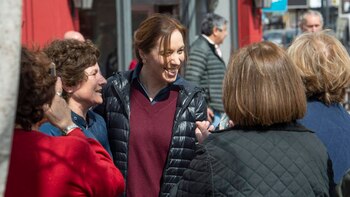 Maria Eugenia Vidal durante una