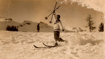 Horacio padre en Suiza. Fue