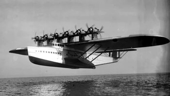Dornier Do X, la hidrocanoa