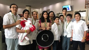 Los competidores de la Olimpiada