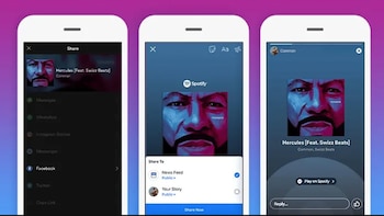 También se pueden compartir álbumes