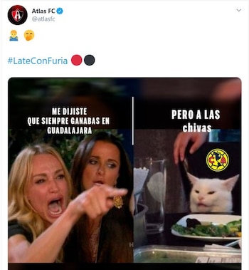 Atlas se burló del América