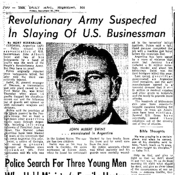 El asesinato de Swint en