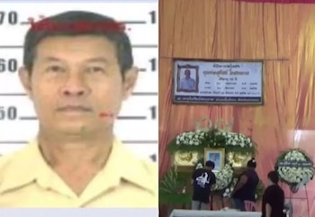 Thanapat Anakesri asesinó a su ex compañero de secundaria Suthud Kosayamat Foto: Especial