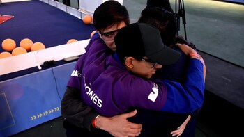 El equipo misionero, tras el