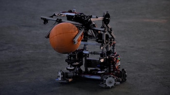 Uno de los robots que