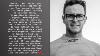 El posteo que realizó el