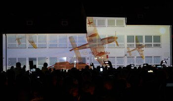 Ceremonia en la ciudad polaca