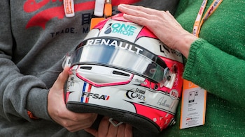 AFP El casco de Hubert