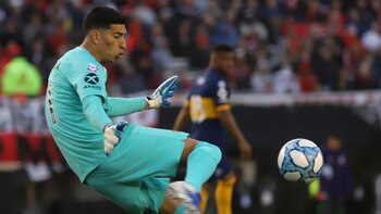 Una atajada ante Borré, su