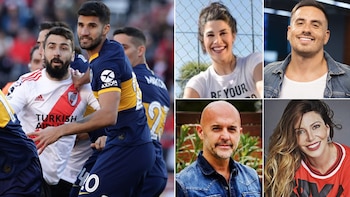 Pasión, nervios y pedidos de paz: así vivieron los famosos el empate entre River y Boca en el Superclásico