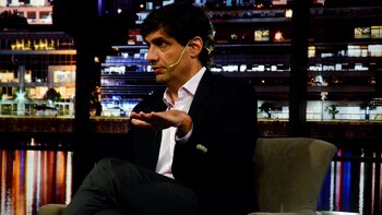 Hernán Lacunza con Luis Novaresio