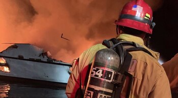 (Foto: Twitter NWS Los Angeles)