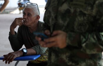 Ricardo Bolaños, ex guerrillero, en