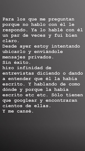 Sigue la polémica entre Coti y Diego Torres por la autoría de “Color Esperanza” (Foto: Instagram)