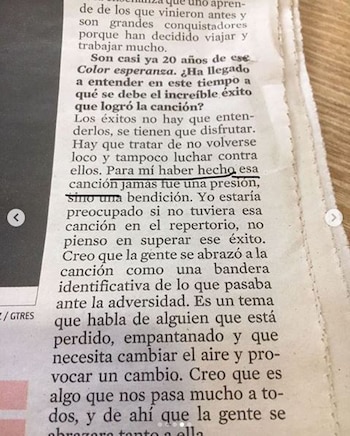 La declaración de Diego Torres que provocó el enojo de su colega (Foto: Instagram)