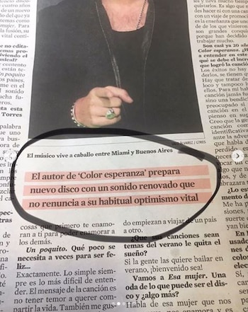 Coti se enojó con Diego Torres por sus declaraciones ante un medio español (Foto: Instagram)