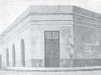 Fachada de la casa de