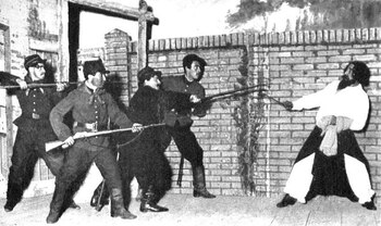 Juan Moreira caracterizado por “Pepe”