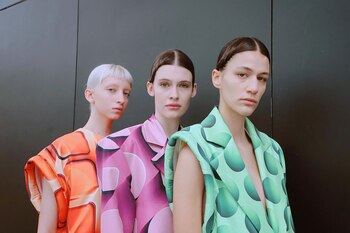 Los peinados del desfile de