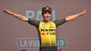 ciclista esloveno Primoz Roglic es