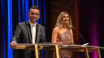 Laurita Fernández y Diego Reinhold,