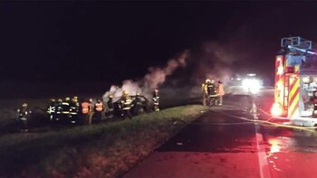 El accidente se produjo en