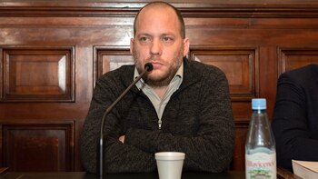 El periodista Lucas Carrasco esta