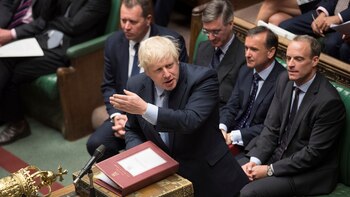 El primer ministro, Boris Johnson,