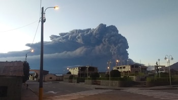 Las explosiones del volcán Ubinas