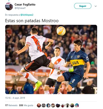 Una de las respuestas de