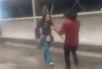 Después de varios golpes, la