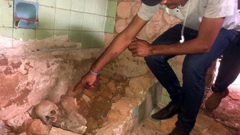 Los restos fueron encontrados en