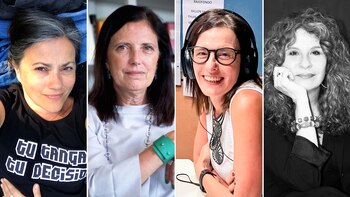 La periodista Carolina Balderrama, la