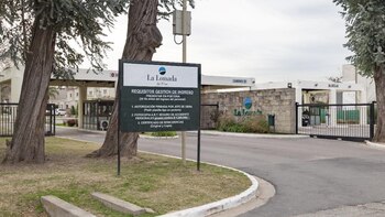 El ingreso a La Lomada