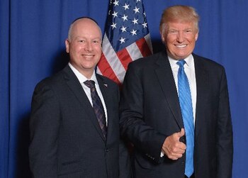Jason Greenblatt y Donald Trump