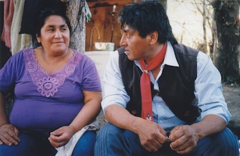 Susana Cisterna y Gerónimo Namuncurá