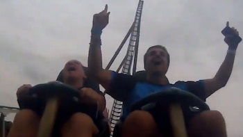 Kempf festejó con sus amigos