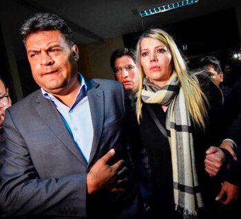 Revilla y su esposa Marycruz