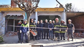 El ministro Cristian Ritondo estuvo